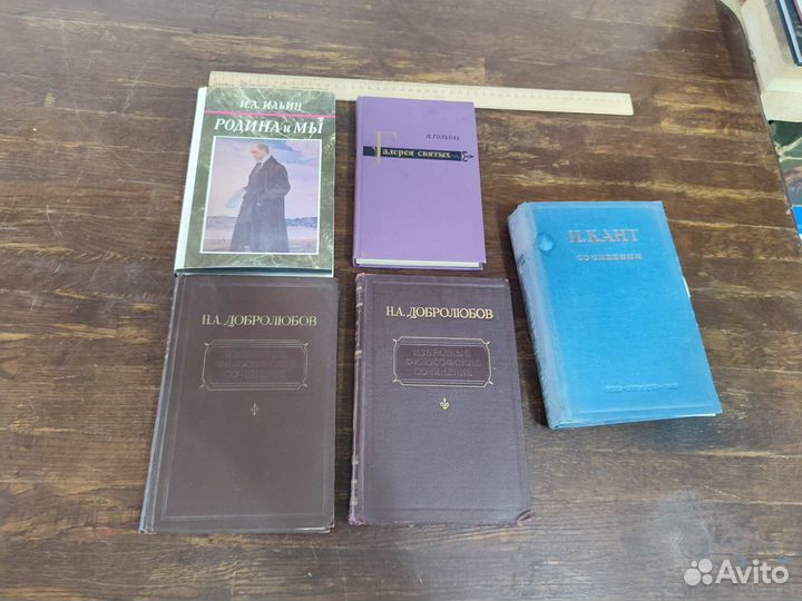 Добролюбов Гольбах Ильин Кант Разное