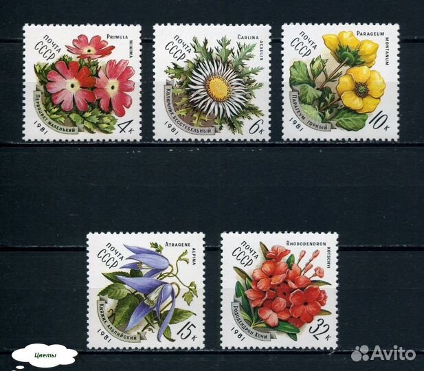 Почтовые марки СССР. Полная серия.№5