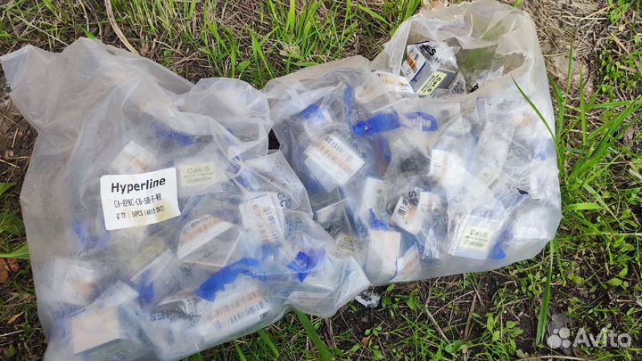 Hyperline CA-8P8C-C6-SH-F-WH Проходной адаптер