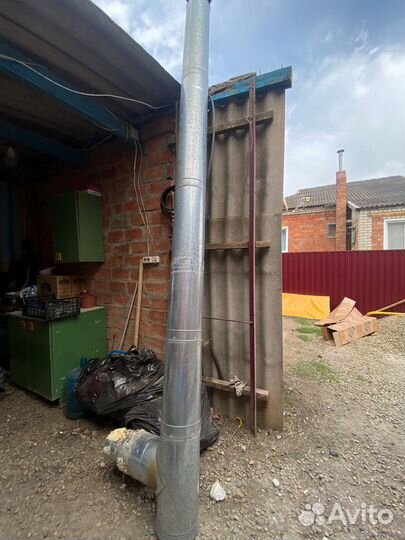 Труба оцинкованная вентиляционная