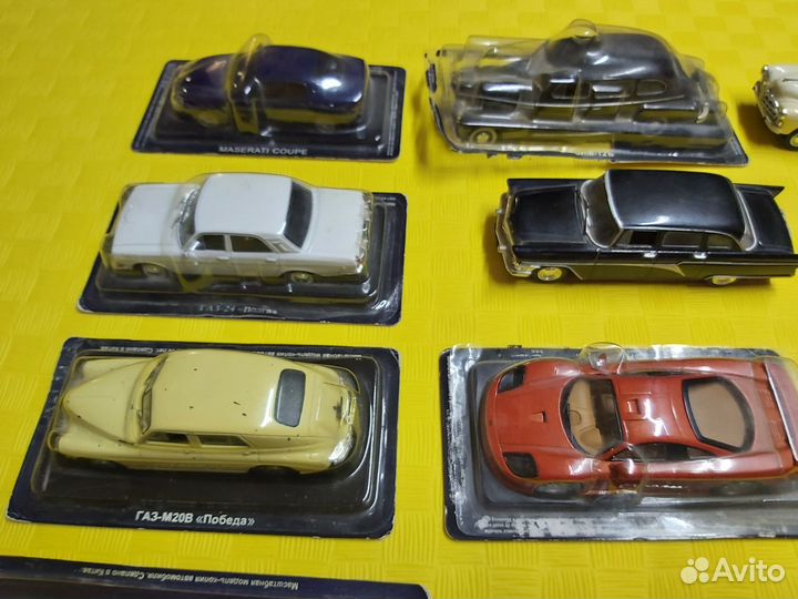 Коллекционные модели машинки СССР