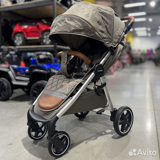 Детская прогулочная коляска luxmom 730 Libra Корич