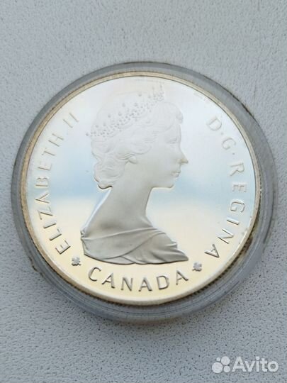 1 доллар канада серебро