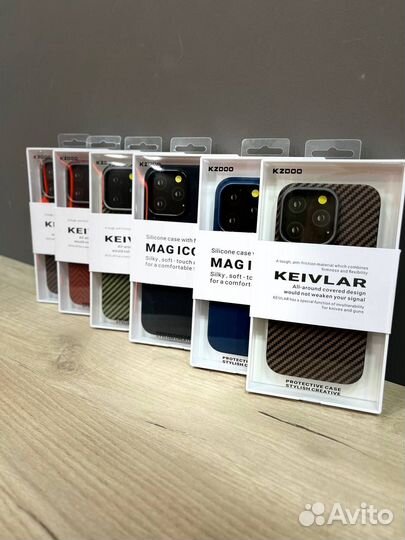 Чехол kzdoo Kevlar на iPhone 14 Pro Max