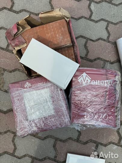 Плитка кабанчик белая