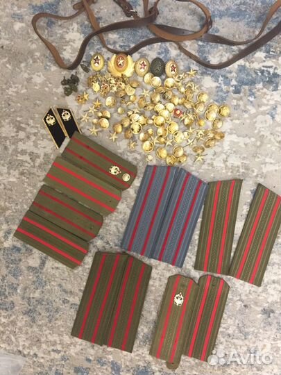 Погоны СССР и пуговицы