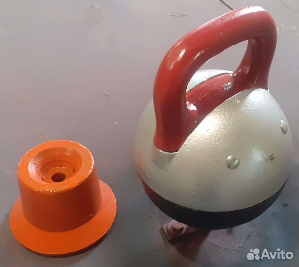 Гиря 16/24 разборная