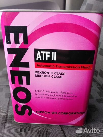 Масло трансмиссионное Eneos ATF II 4л
