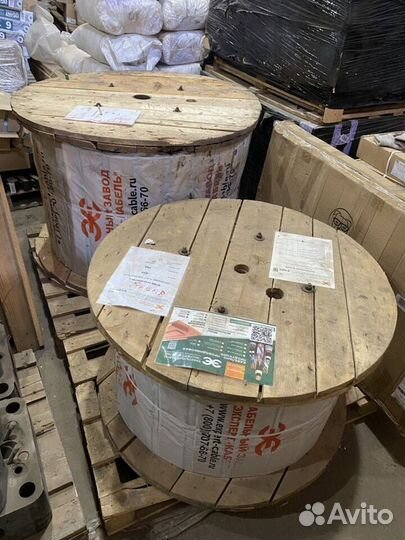 Прием кабеля