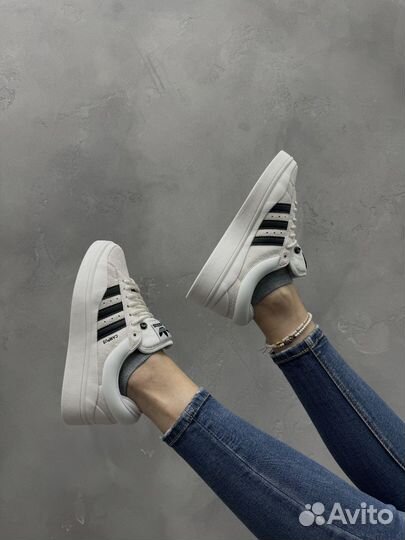 Bad Bunny x Adidas Campus White Cream