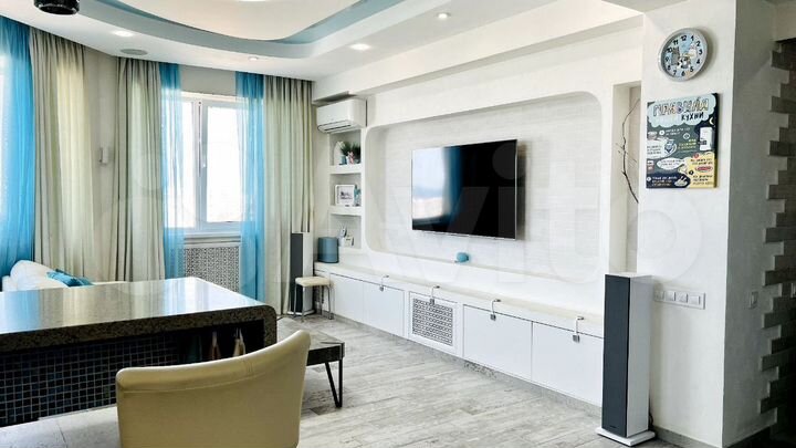 3-к. квартира, 107 м², 12/17 эт.