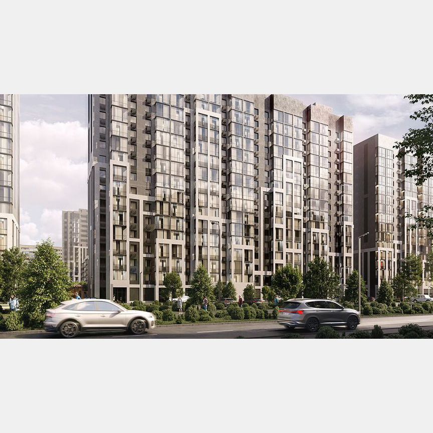 1-к. квартира, 42 м², 9/15 эт.