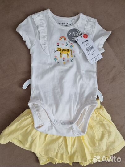 Вещи пакетом на девочку 68-74