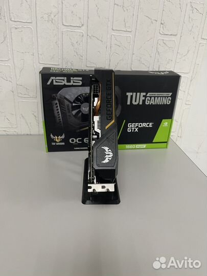 Видеокарта GTX 1660 super 6gb asus TUF