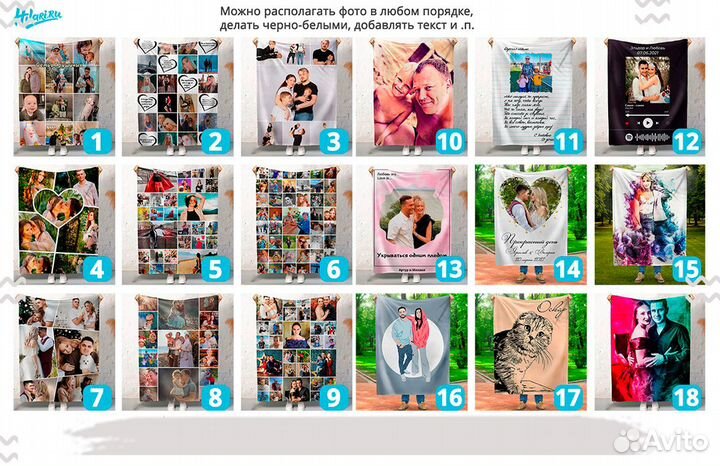 Плед с фото (фотоплед)