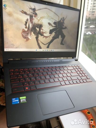 Игровой Ноутбук Msi Katana GF66 i5 11400H RTX3060