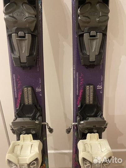Горные лыжи детские 110 + палки 90