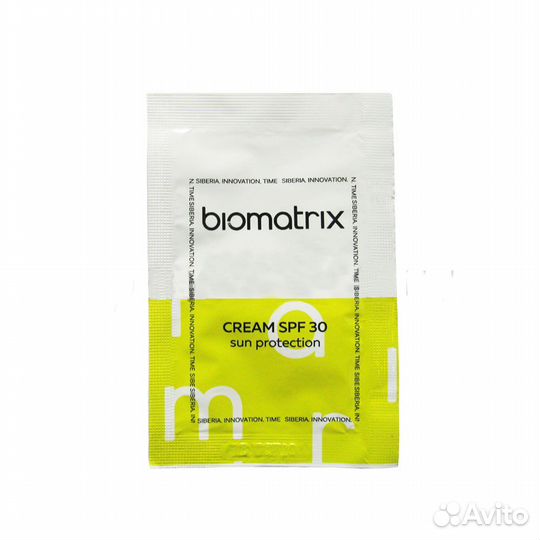 Биоматрикс Саше - пробник солнцезащитного крема в