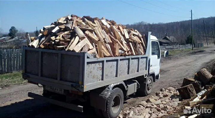Дрова горбыль пиленый