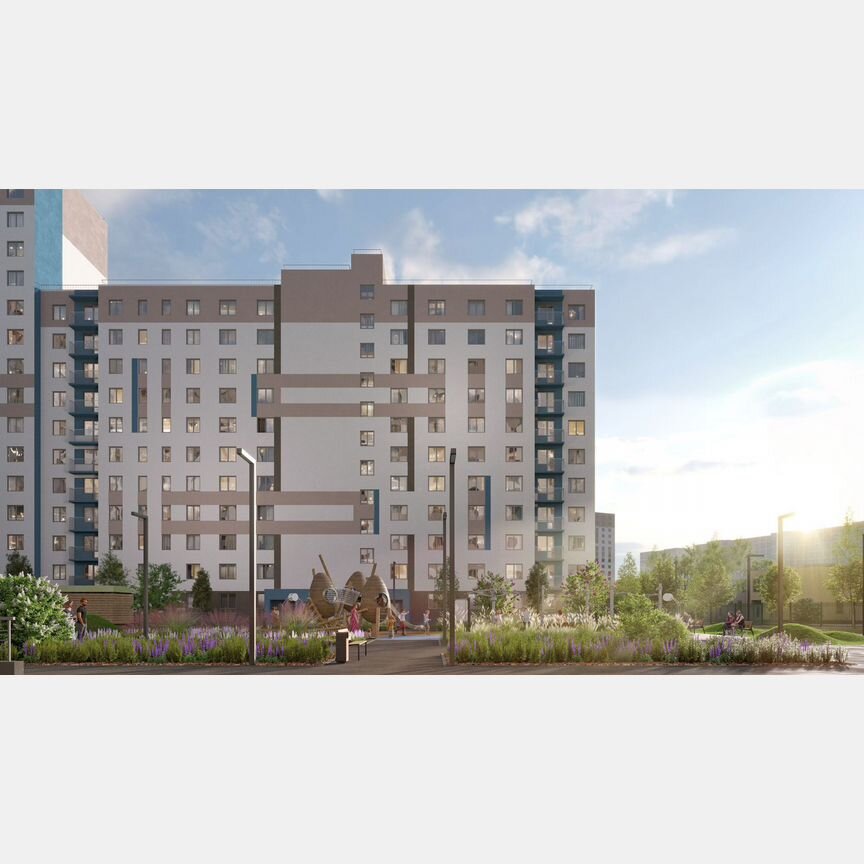 Квартира-студия, 24,1 м², 15/16 эт.