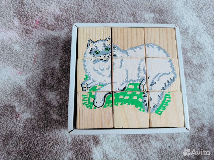 Деревянные кубики