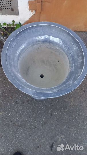 Вазоны для цветов из арт бетона