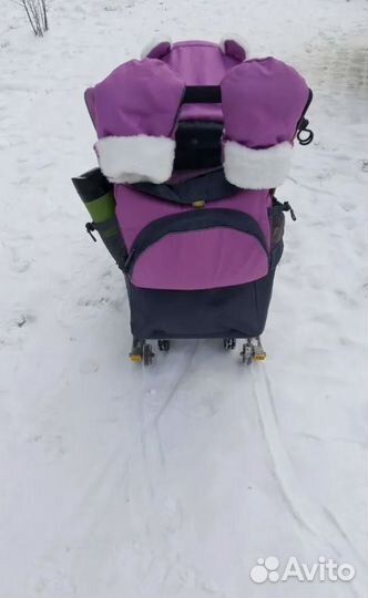 Коляска санки