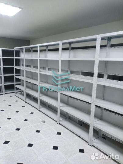 Металлические стеллажи новые