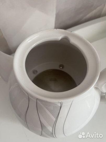 Чайник электрический керамический без крышки