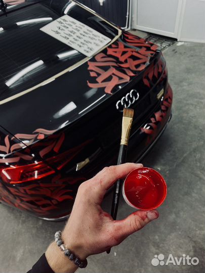 Роспись авто и стен