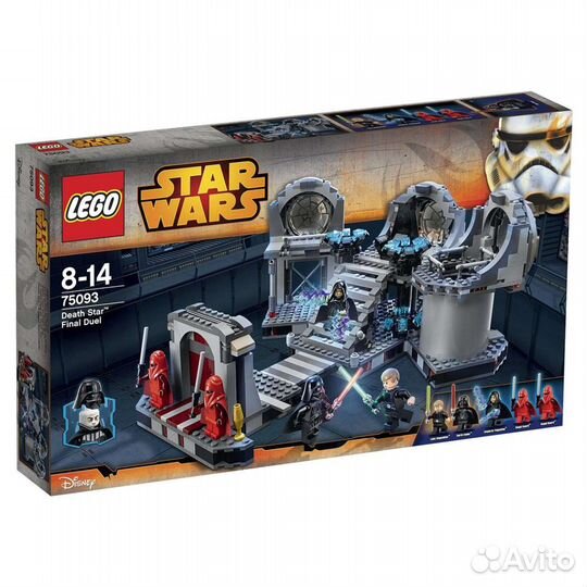Lego Star Wars Последняя схватка 75093 новый
