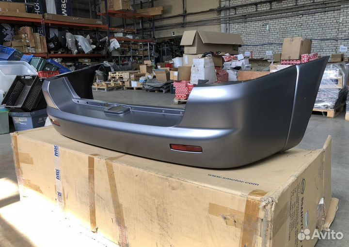 Бампер задний Ssangyong Rexton l 2001-2007