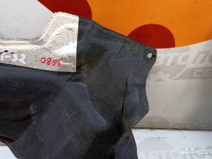 Шумоизоляция моторного щита Nissan X-Trail T32