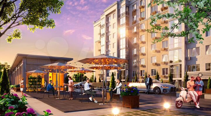 1-к. квартира, 34,9 м², 4/8 эт.