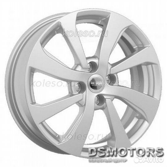 Диски кс893 6.0/16 4x100 ET52 d54.1 сильвер