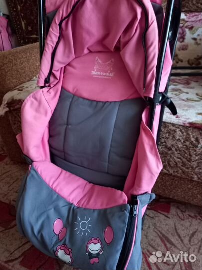 Детские санки коляска