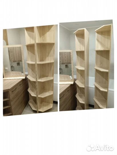 Зеркало, угловой шкаф