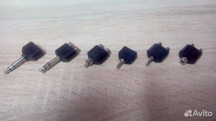 Различные штекера и переходники