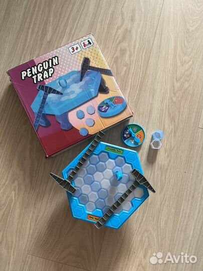 Настольная игра penguin trap ловушка для пингвина