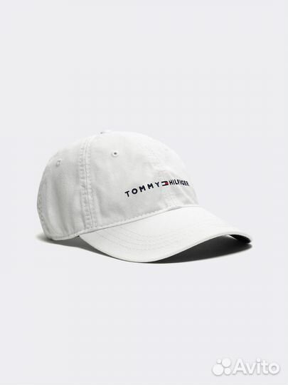 Кепка Tommy Hilfiger Logo Baseball Bright White