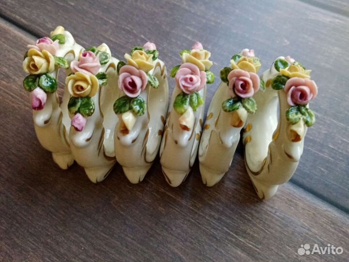 Кольца для салфеток фарфор Англия, Германия