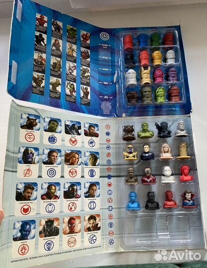 Коллекция стиратели marvel