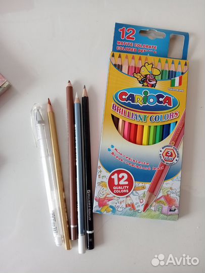 Бумага, пастель, гуашь для рисования