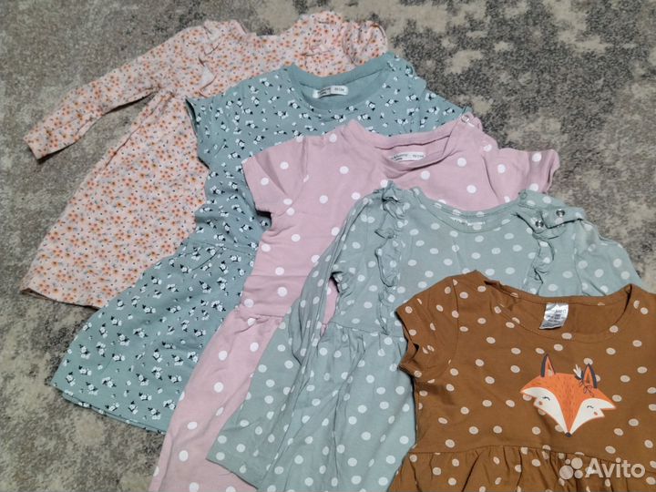 Платье для девочки пакетом