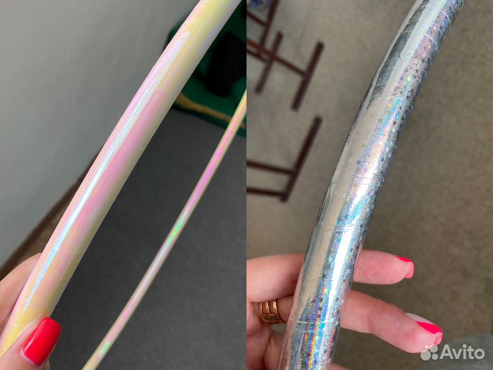 Обмотка предметов для художественной гимнастики