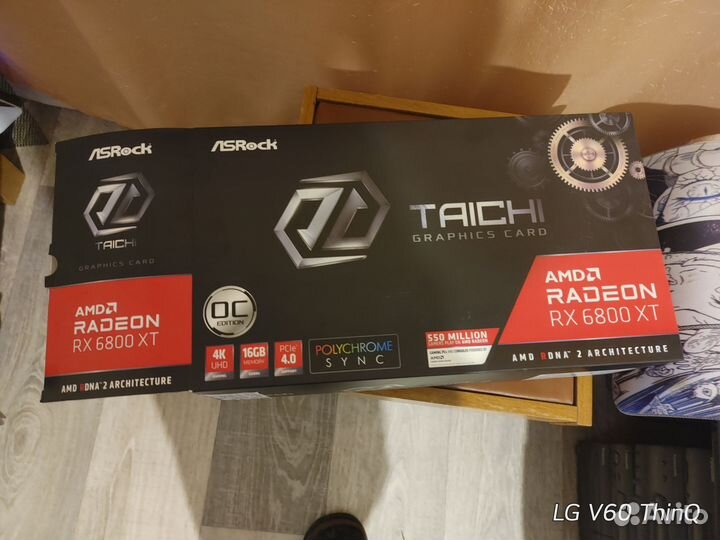 Видеокарта rx6800xt Taichi