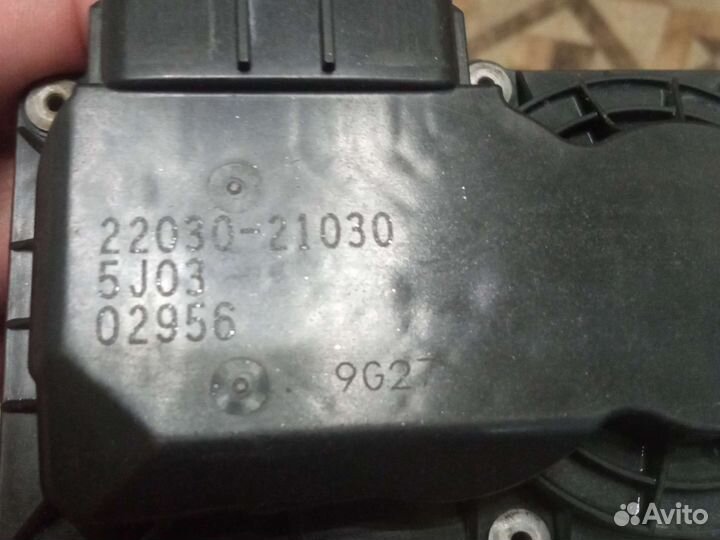 Дроссельная заслонка, двигатель 1NZ-FE