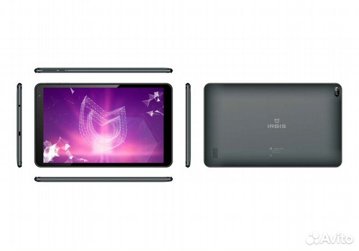 Планшетный компьютер Irbis TZ200 + чехол + плёнка