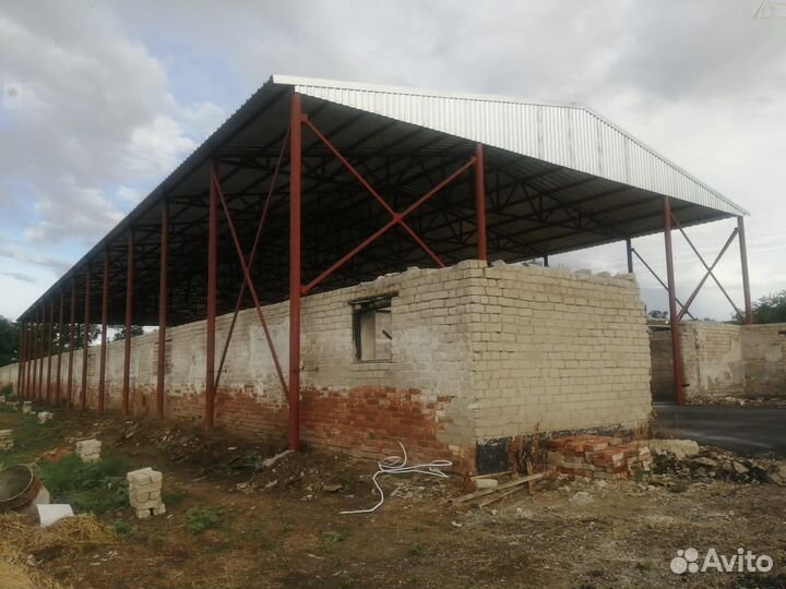 Производство ангаров, складов, навесов