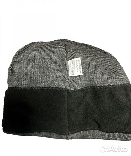 Шапка на флисе утепленная
